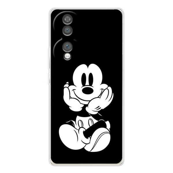 Чехол с принтом «Микки на черном» для Huawei Honor 70