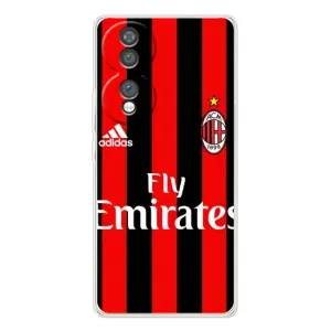 Чехлы для Huawei Honor 70 (VPrint) - Футбольные клубы (Milan)