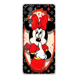 Чехол Disney Mouse Huawei Honor 70 (PREMIUMPrint) (Минни Маус ЛВ)