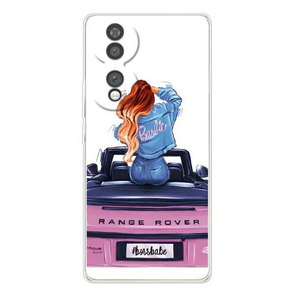 Чехол с принтом «На машине» для Huawei Honor 70