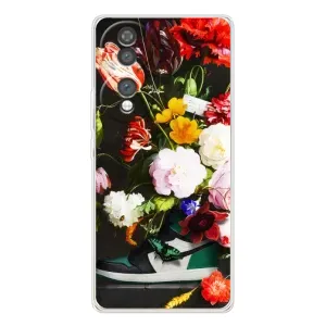 Бренднові Чохли для Huawei Honor 70 - (PREMIUMPrint) (Nike цветы)