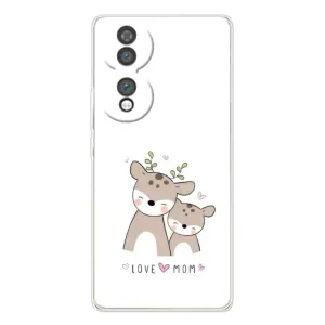 Чохли для мами на Huawei Honor 70 (Оленята мама і малюк)