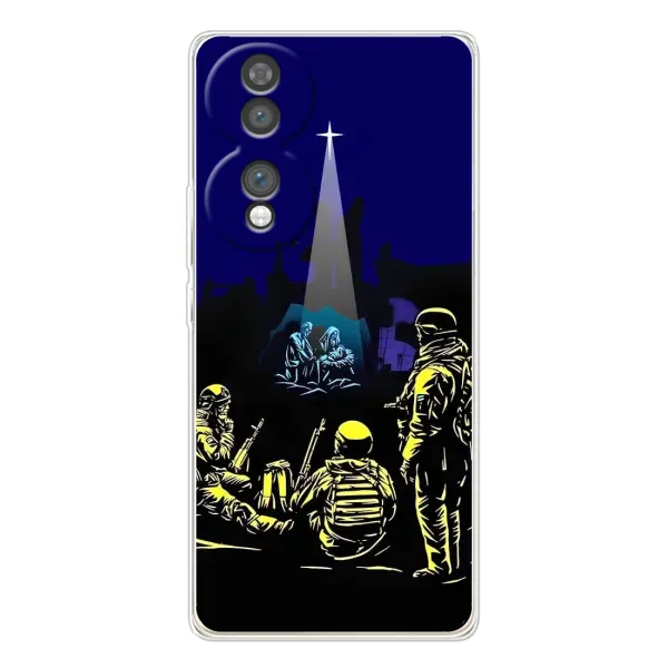Чехол с принтом «Рождество в Украине» для Huawei Honor 70