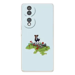 Чехлы с картинкой собаки Патрон для Huawei Honor 70 (AlphaPrint) (Сапер Пес)