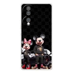 Чехол Disney Mouse Huawei Honor 70 (PREMIUMPrint) (Семья Маусов)