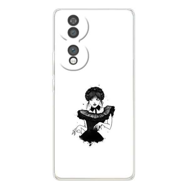 Чохол з принтом «танець Венздей» для Huawei Honor 70