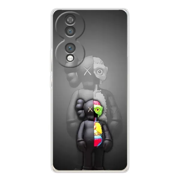 Чохол з принтом «Тіло Bearbrick» для Huawei Honor 70