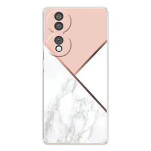 Мраморный чехол на Huawei Honor 70 (VPrint) (Тройной мрамор)