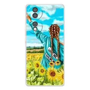 Чехол для Патриота Украины Huawei Honor 70 - (AlphaPrint) (Украиночка)