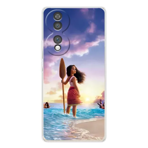 Чехол с принтом «Моана с веслом» для Huawei Honor 70