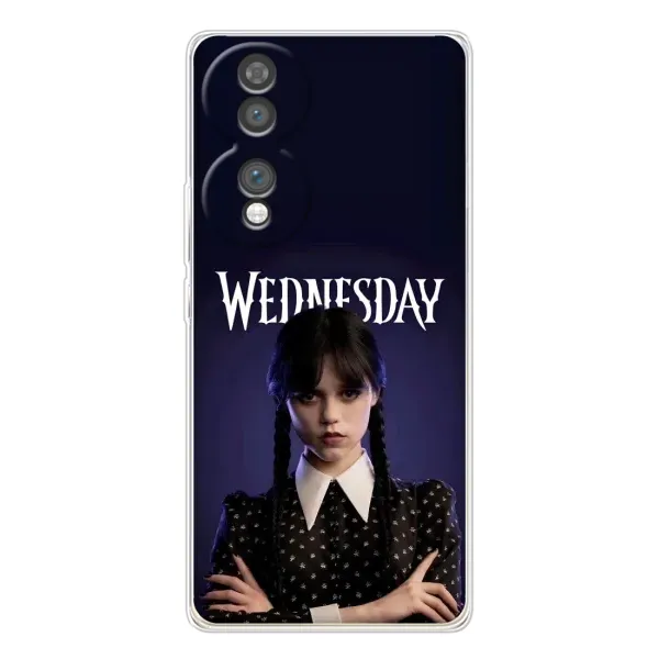 Чехол с принтом «Wednesday» для Huawei Honor 70