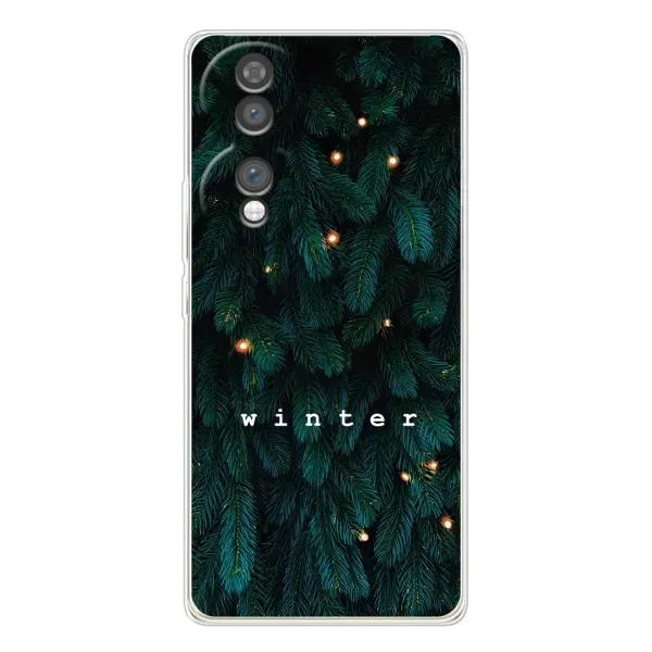 Чехол с принтом «Winter» для Huawei Honor 70