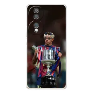 Чохол з футболістом Ламін Ямаль Huawei Honor 70 (Ямаль з кубком)