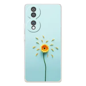 Чехлы с Цветами для Huawei Honor 70 (VPrint) (Желтый цветок)