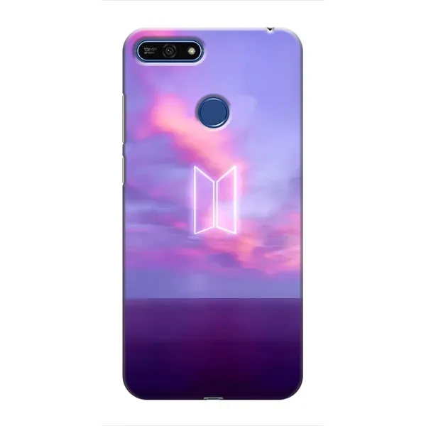 Чехол с принтом «BTS логотип» для Huawei Honor 7A Pro
