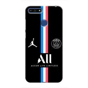 Чохли PSG для Huawei Honor 7A Pro (AlphaPrint) (футболка ПСЖ)