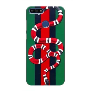 Чехлы ГУЧЧИ для   Хуавей Хонор 7А Про (AlphaPrint) (Gucci змия)