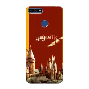 Чехлы с Гарри Поттером для Huawei Honor 7A Pro (AlphaPrint) (Hogwarts)