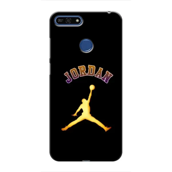 Чехол с принтом «Jordan Gold» для Huawei Honor 7A Pro