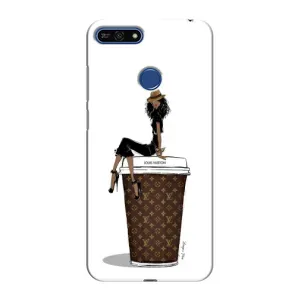 Чохли Луі Вітон для Huawei Honor 7A Pro (AlphaPrint - LOUIS VUITTON) (кава LOUIS VUITTON)