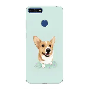 Чехлы с собаками для Huawei Honor 7A Pro (VPrint) (Корги)