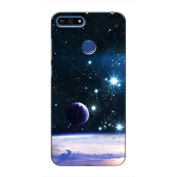 Чехол с принтом «Космический вид» для Huawei Honor 7A Pro