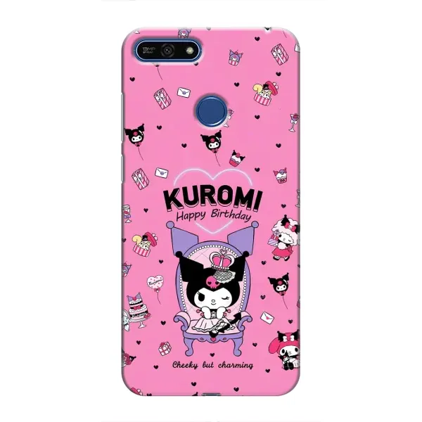 Чехол с принтом «KUROMI» для Huawei Honor 7A Pro