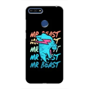 Чехлы Мистер Бист для Хуавей Хонор 7А Про (logo Mr beast)
