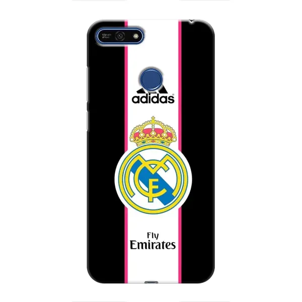 Чохол з принтом «Лого Real Madrid» для Huawei Honor 7A Pro