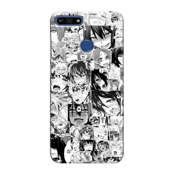 Чохол з принтом «Ahegao manga» для Huawei Honor 7A Pro