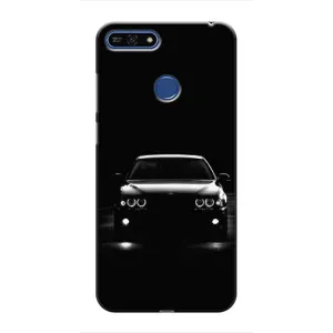 Чехол для Хуавей Хонор 7А Про - с принтом БМВ (AlphaPrint) (Машина BMW)