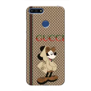 Чехлы ГУЧЧИ для   Хуавей Хонор 7А Про (AlphaPrint) (Mickey GUCCI)