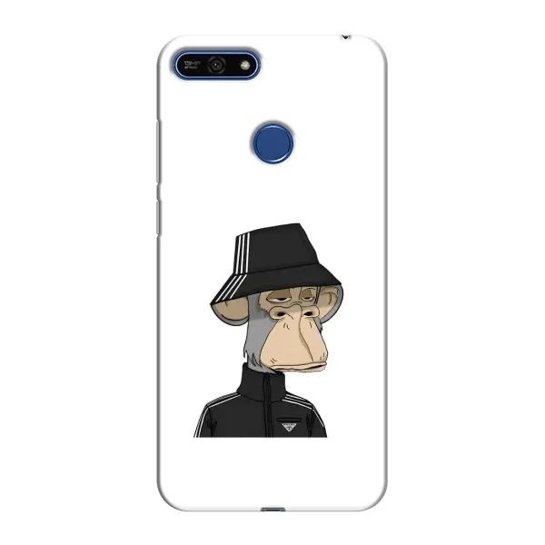 Чехол с принтом «обезьяна NFT Adidas» для Huawei Honor 7A Pro