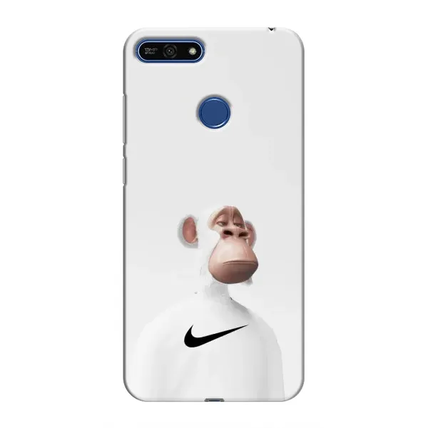 Чехол с принтом «обезьяна NFT Nike» для Huawei Honor 7A Pro