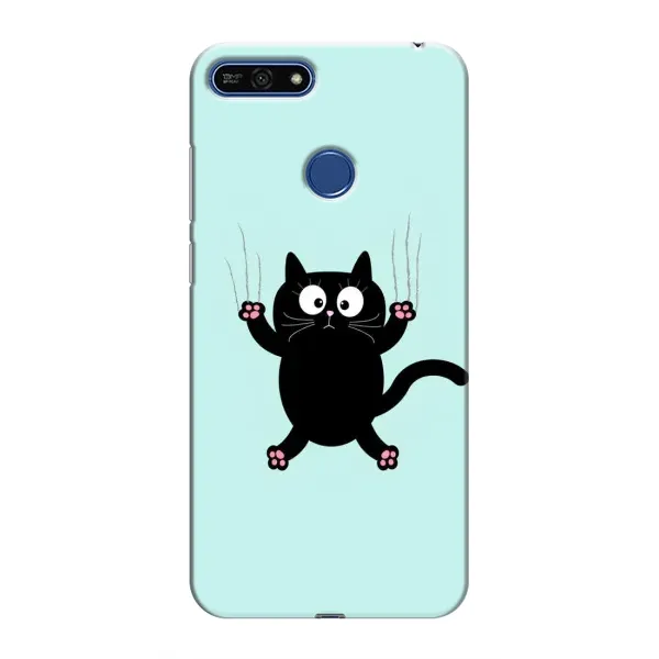 Чехол с принтом «Падающий кот» для Huawei Honor 7A Pro Чехол с принтом «Падающий кот» для Huawei Honor 7A Pro