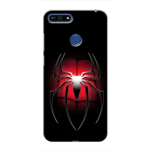 Чехол с человеком пауком для Huawei Honor 7A Pro - (AlphaPrint) (Паук марвел)