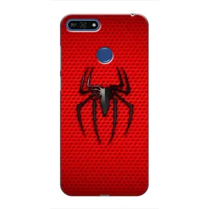 Чехол с человеком пауком для Huawei Honor 7A Pro - (AlphaPrint) (Паук Марвел)
