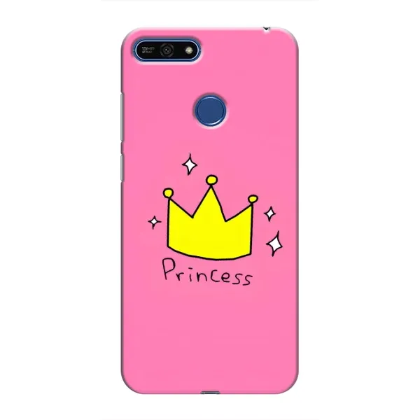 Чехол с принтом «Princess» для Huawei Honor 7A Pro