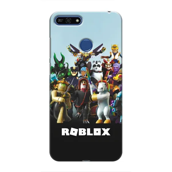 Чехол с принтом «ROBLEX» для Huawei Honor 7A Pro