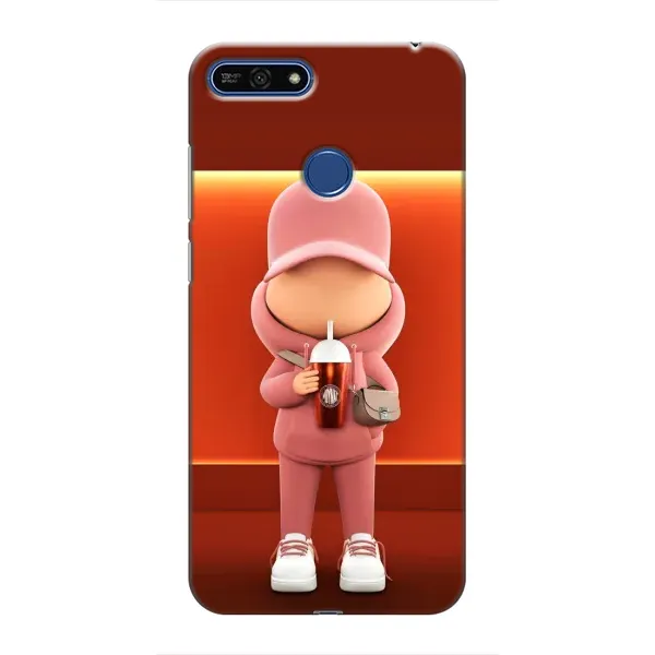 Чехол с принтом «С Кофе» для Huawei Honor 7A Pro Чехол с принтом «С Кофе» для Huawei Honor 7A Pro