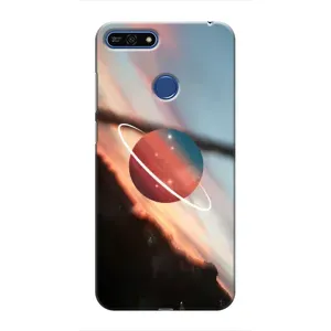 Космічні Чохли для Хуавей Оноор 7А Про (VPrint) (Сатурн)