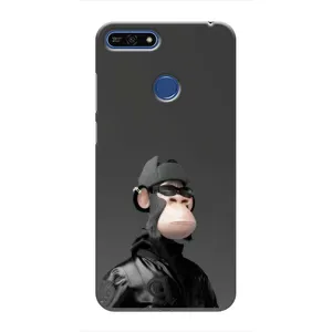 Чехлы с Обезьянами NFT для Huawei Honor 7A Pro (AlphaPrint) (стильная обезьяна NFT)