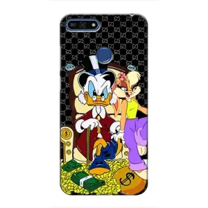 Чехли для Huawei Honor 7A Pro - Скрудж МакДак Louis Vuitton (PREMIUMPrint) (Стильна Утка)