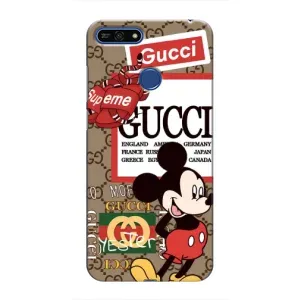 Чехол Disney Mouse Huawei Honor 7A Pro (PREMIUMPrint) (Стильный Микки)