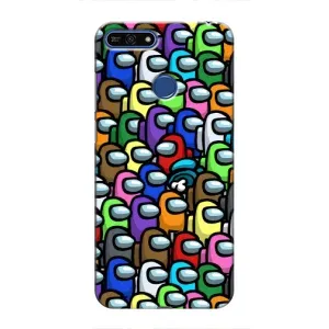 Чехол Амонг Ас для Huawei Honor 7A Pro (AlphaPrint)