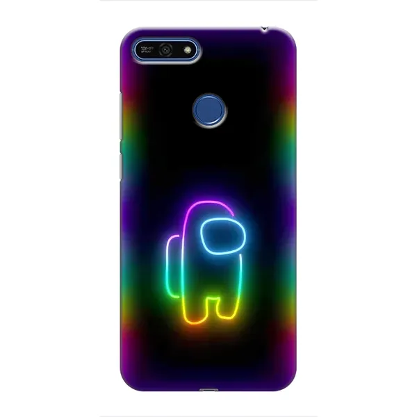 Чехол с принтом «Яркий скин» для Huawei Honor 7A Pro