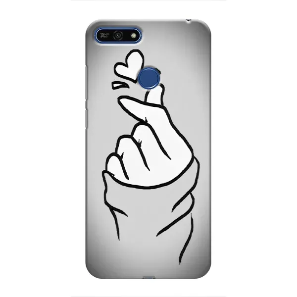 Чохол з принтом «Значок Love» для Huawei Honor 7A Pro