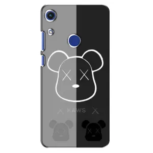 Чехлы для Huawei Honor 8A - Bearbrick Louis Vuitton (PREMIUMPrint) (БеарБрик глаза)