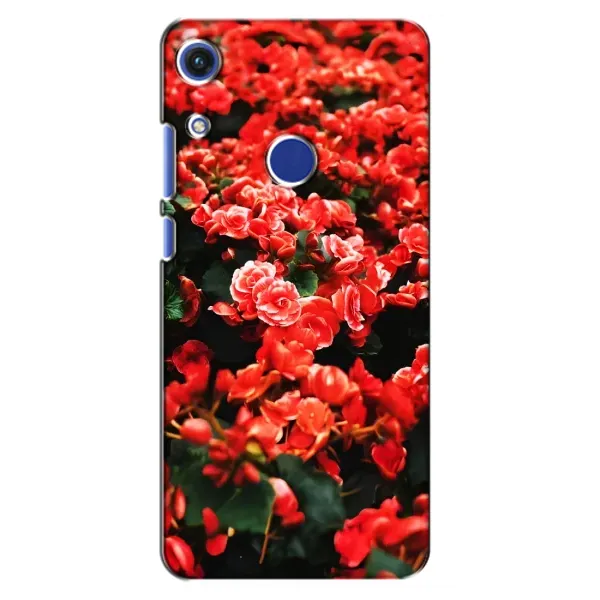 Чехол с принтом «Цветы красные» для Huawei Honor 8A Чехол с принтом «Цветы красные» для Huawei Honor 8A