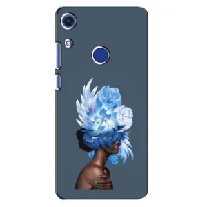 Чехлы (ART) Цветы на Huawei Honor 8A (VPrint) (Цветы на голове)